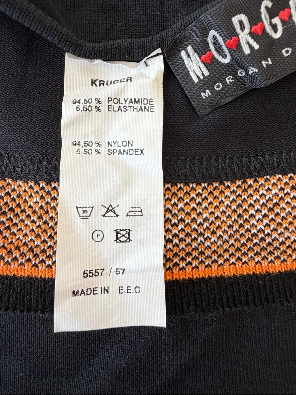 True Vintage Morgan De Toi Logo Cami Tank Top - Picture 6 of 7